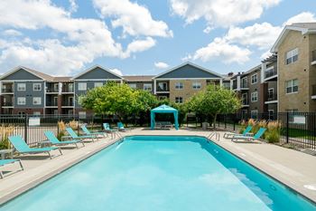 Heated salt water pool